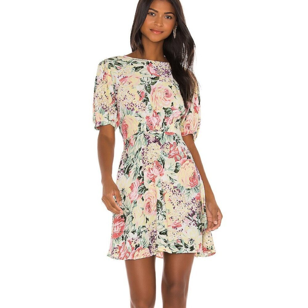 Faithfull the Brand Sidonie Floral Mini Dress 4
